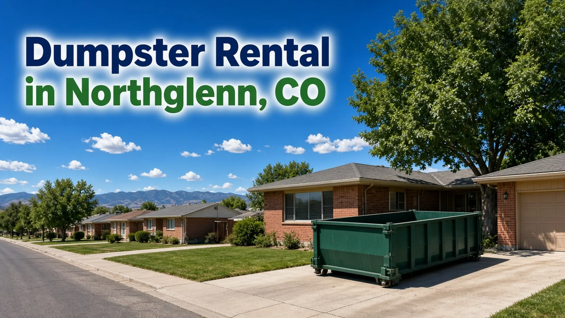 Roll-off dumpster rental in Northglenn, Colorado
